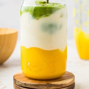 MANGO MATCHA LATTE